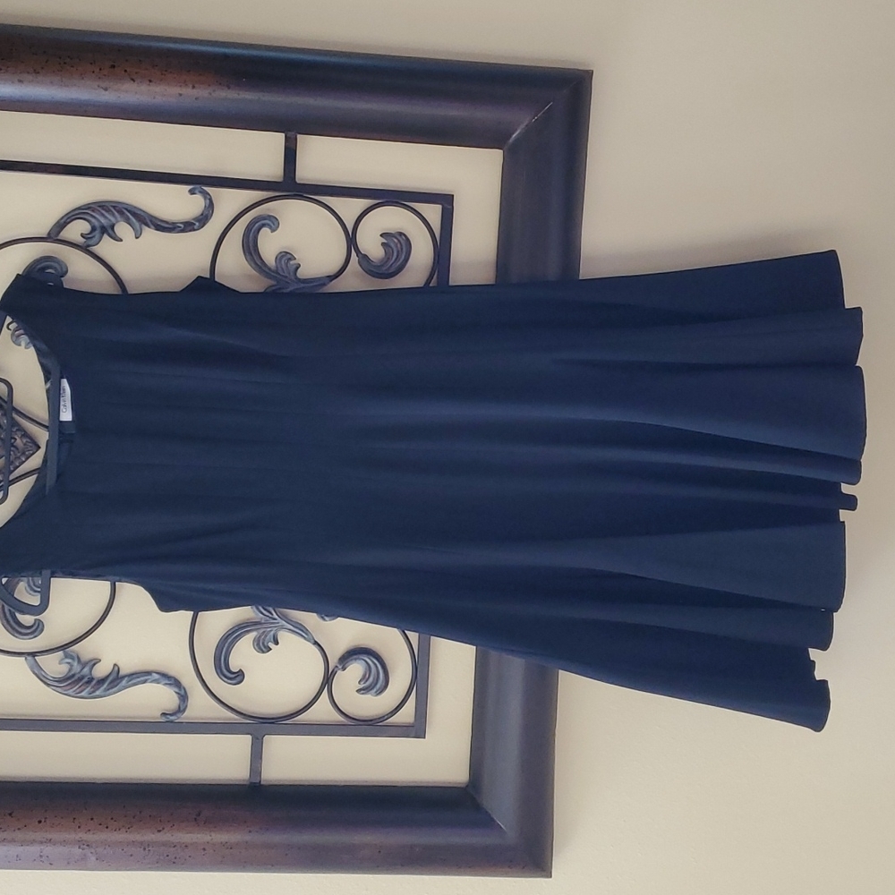 Calvin Klein Classic Fit and Flare Black Dress 👗
